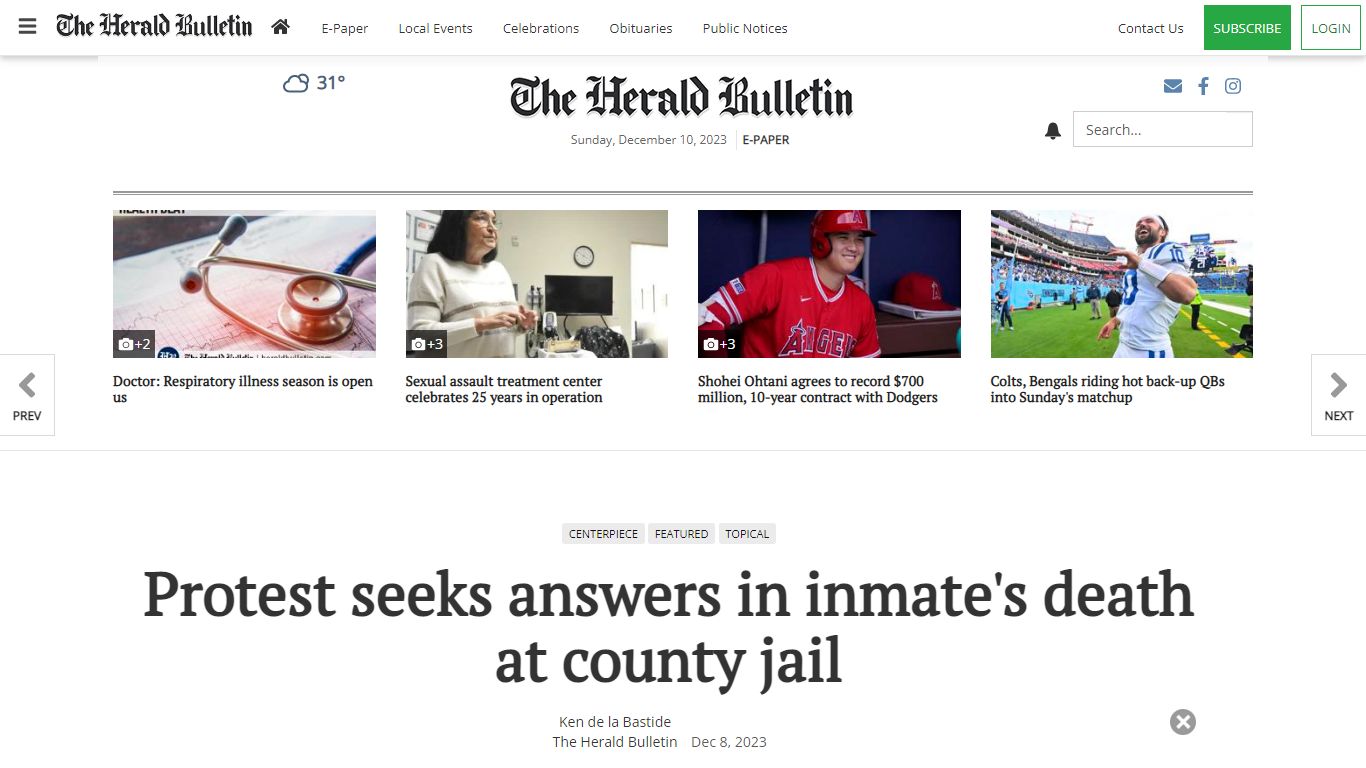 Protest seeks answers in inmate's death at county jail